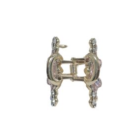 Gold-toned hair claw clip