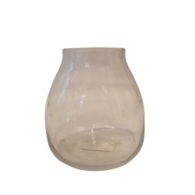 Clear glass globe