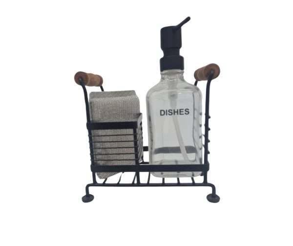 Glass holder with stand