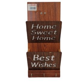 Wooden mounted letter