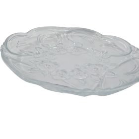 Clear glass plate