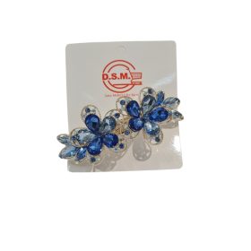 Flower Rhinestone Hair Clip