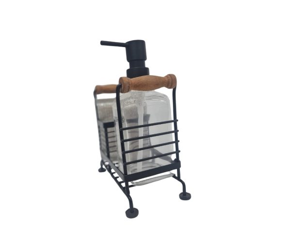 Glass holder with stand