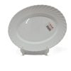 Oval serving plate