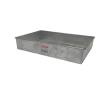 14- Inch aluminum square cake tray.