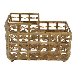 Gold Cosmetics Drawer Organizer