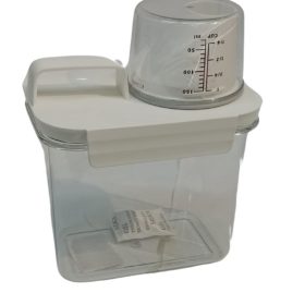 Clear Rectangular Plastic Container