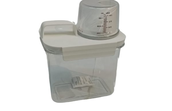 Clear Rectangular Plastic Container
