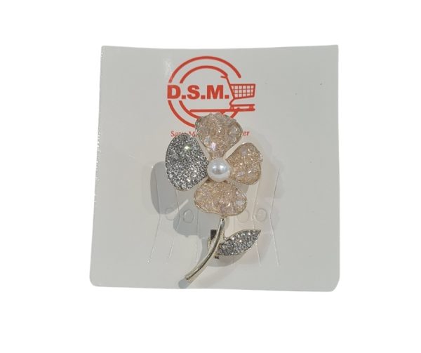 Flower Scarf Pin. 