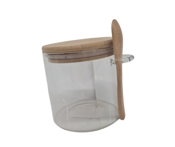 Clear Glass Jar
