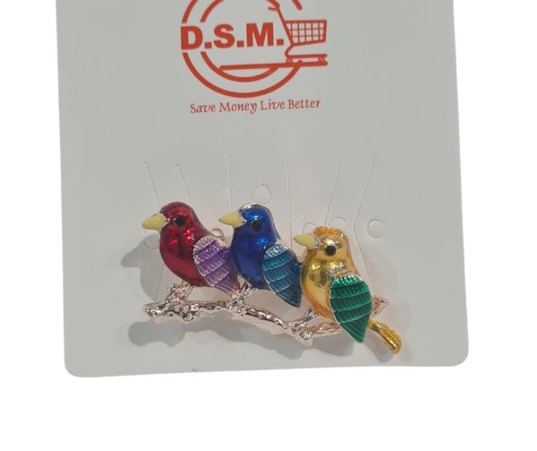 Bird Design Scarf Pin
