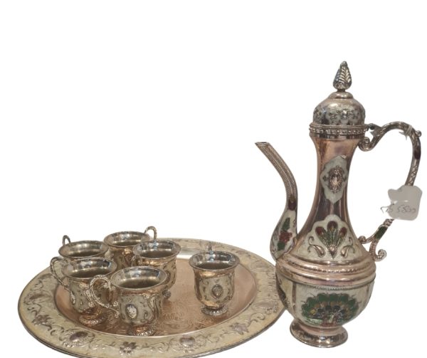 silver-plated tea