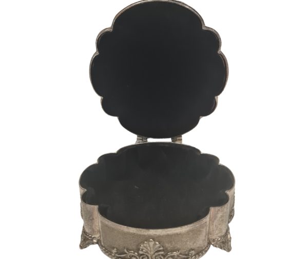 Antique style silver box