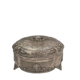 Antique style silver box