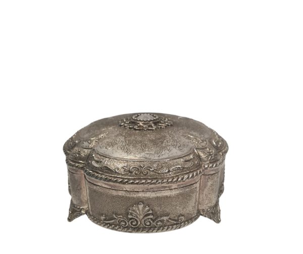 Antique style silver box