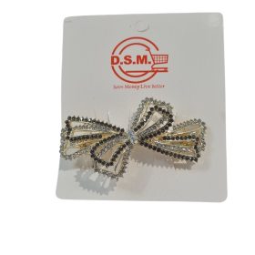 Bow-Shaped Hair Clip