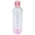 Pink Clear Water bottle