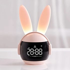 Pink Bunny Alarm Clock
