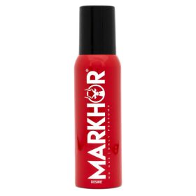 Markhor Desire is a no-gas body spray perfume for men.