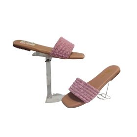 Women's slide sandals.