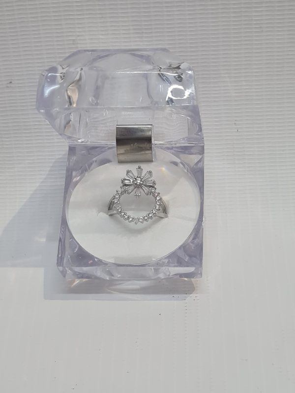 Silver-Colored Ring.