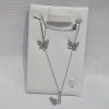 Pandora Silver earring set.
