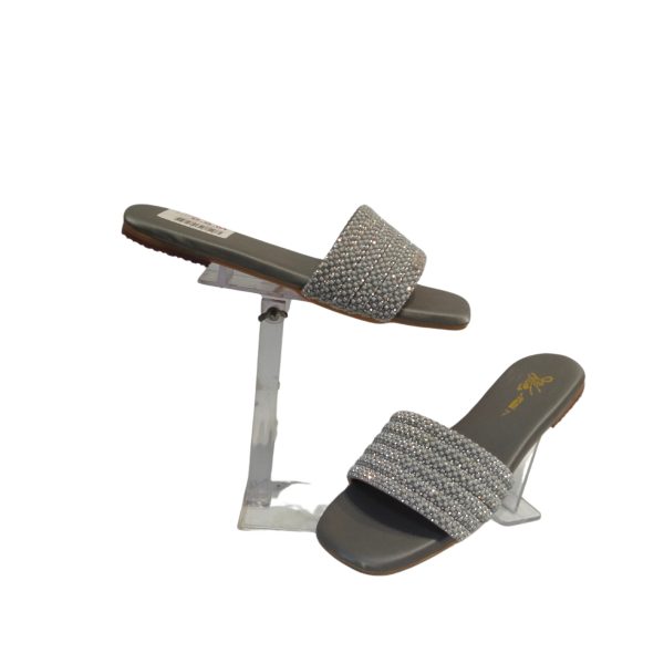 Women's slide sandals.